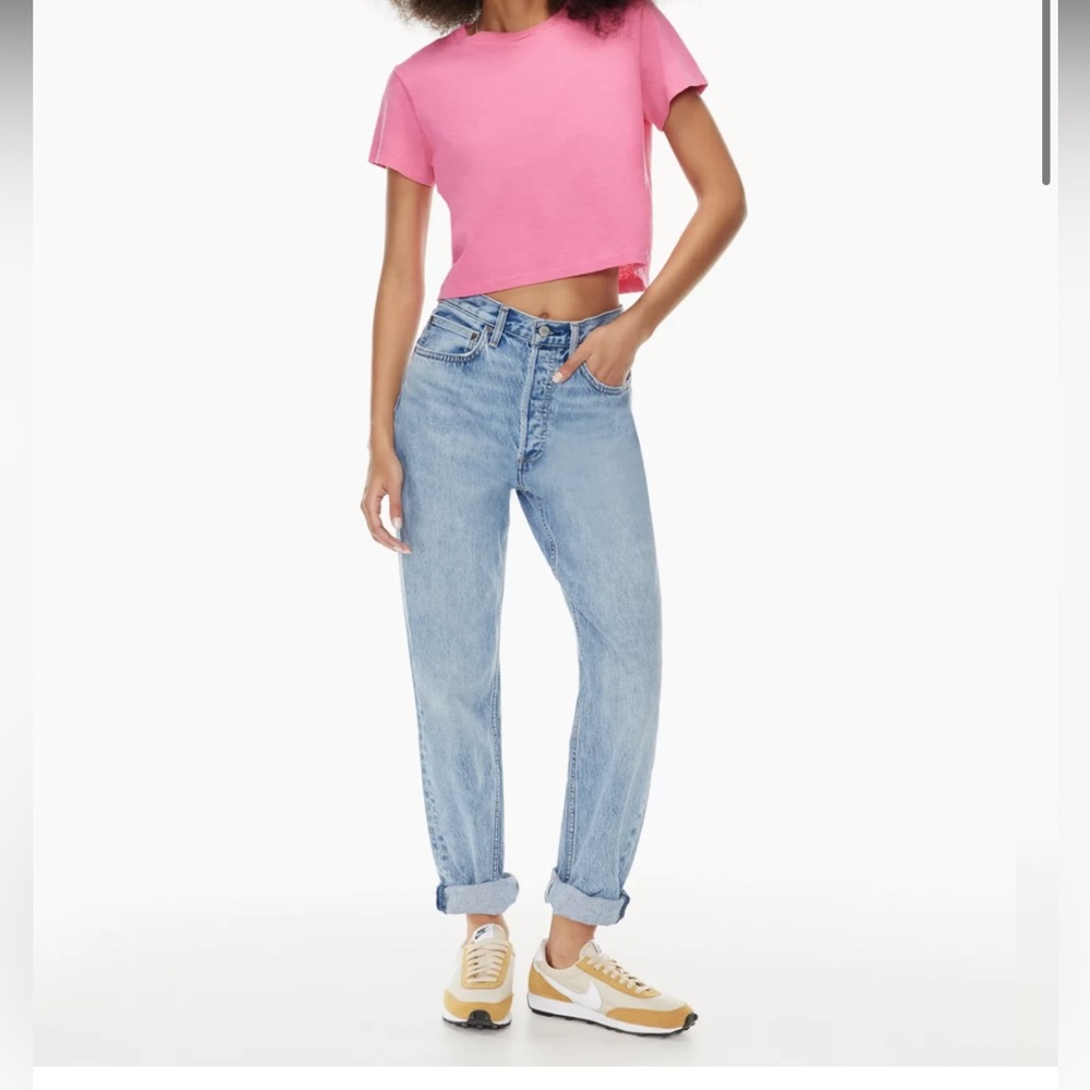 Denim Forum The Boyfriend High Rise Loose jeans, size 27